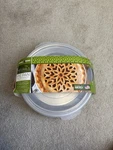 Nordic Ware Naturals 10 High Dome Covered Pie Pan Never Used. Fixed Price $25.00.