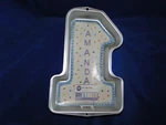 New Vintage Wilton Number One #1 Cake Pan 2105-1194. Fixed Price $19.99.