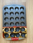 Good Cook 04029 Mini Non-stick Muffin Pan Steel 1-7/8 Dia X 14.6 9..... Fixed Price $10.00.