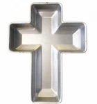 Wilton Cross Cake Pan #502-2502 Nonstick Religious Easter Baptism Mold. Fixed Price $19.99.