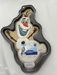Olaf Cookie Cake Pan Disney Frozen Giant Mold Tin Wilton #2105-8500 New. Fixed Price $8.00.