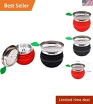 Hookah Bowl Set With Charcoal Holder - Silicone And Stainless Steel, Black & .... Fixed Price $36.39.