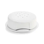 Crate & Barrel Brie Cheese Baker Baking Dish Ceramic White Potluck Brunch Party. Fixed Price $12.99.
