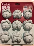 Trudeau Structure Silicone Baking Cupcake Mold Bunny Rabbit Easter Pan Bpa Free. Fixed Price $13.99.