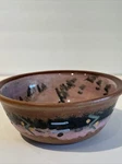 Vintage Ceramica Ayllo Hand Crafted Bowl Urubamba Cusco Peru 5.5 Red Clay. Fixed Price $39.99.