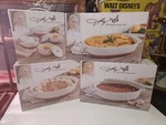 Dolly Stoneware Speckled Bakeware Set Of 4 Pie Dish, Baker, Casserole. Fixed Price $100.00.