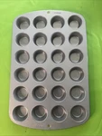 Wilton Recipe Right Mini Muffin Pan 24 Non Stick Baking Cupcakes Appetizers. Fixed Price $11.41.