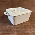 Food Network 1 Qt Square Covered Baking Dish White Porcelain. Fixed Price $29.99.
