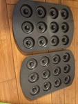 Wilton Donut Pan 12-CAVITY, Steel Small, Pack Of Silver. Fixed Price $15.00.