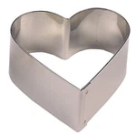 Paderno World Cuisine Set Of 6 New Heart Stainless Steel Pastry Rings, Free Ship. Fixed Price $37.20.