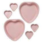 Heart Shaped Nonstick Bakeware Set, Easy Release Carbon Steel, Includes Two 9.5-. Fixed Price $42.33.