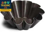 Paderno Brioche Mold Non Stick Tinned Steel - 4" (100MM). Fixed Price $18.99.