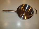 Stainless Steel Frying Pan American Kitchen. Fixed Price $25.00.