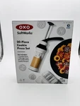 Oxo Softworks Cookie Press Set 20PC (1) Storage Case (18) Disks. Fixed Price $22.87.