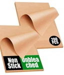 200 Pcs Unbleached Parchment Paper Sheets For Baking 12X16 Inches, Non-stick .... Fixed Price $21.19.