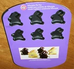 Wilton: Cavity Bunny Rabbit Whoopie Pan #2105-7012 Non-stick New 3"X3". Fixed Price $9.49.