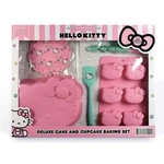 Hello Kitty Deluxe And Cupcake Baking Set Silicone Molds **(damaged Box)**. Fixed Price $29.99.