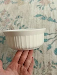 Corningware French White Round Stoneware Ramekin 16 Oz Microwave Oven Safe. Fixed Price $14.00.