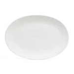 Over Back Coupe Hand-finished Stoneware Large 20" X 12" Oval Serving Platter. Fixed Price $39.99.