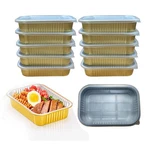Suixincook Aluminum Foil Pans With 8.5" 6" 10PACK+10LIDS, Gold. Fixed Price $29.91.