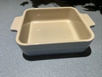 Le Creuset Stoneware Square Baker Or Serving Bowl Dish 6X6 X1.75 Degrading Blue. Fixed Price $9.99.