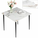 Nordic Small Space Slate Marble Dining Table Kitchen Dinette Fr 2-4 Person. Fixed Price $139.94.
