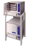 Cleveland Range Double Stack 3 Pan Boilerless Convection Steamer Gas W/stand. Fixed Price $30224.00.