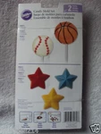 Wilton Set Candy Sport Lollipop Mold/star New. Fixed Price $8.99.