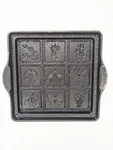 Nordic Ware English Shortbread Pan 9X9 Inches Non-stick Birds Flowers Fruit Usa. Fixed Price $22.50.