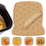 Numola 100 Pcs Air Fryer Liners Disposable Parchment Paper, 8IN, Unbleached. Fixed Price $11.98.