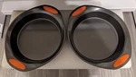 Rachael Ray Nonstick Oven Lovin' 9 Baking Cake Pans W/grips Set Of 2. Fixed Price $13.99.