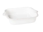 Juliska H1273 Berry And Thread Square Baker Whitewash Size 11 1/2". Fixed Price $108.75.