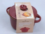 Crofton Mini Ceramic Casserole Dish, Red, 7OZ, Perfect For Oven Table, New. Fixed Price $12.95.