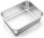 Onader Lasagna 12 X 10 Inch, Deep Stainless Steel Cake Pan, Rectangular Bak. Fixed Price $47.99.