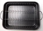Chicago Metallic Bake And Roast Pan Professional With Non-stick Rack, 12 X 9 In. Fixed Price $17.99.