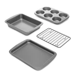 Ecolution EIOGY-1204 Toaster Oven Bakeware 4PIECE Set Nonstick Heavy Duty C.... Fixed Price $31.37.