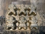 Nordic Ware Gingerbread Kids Cakelet Pan Boys Girls. Fixed Price $29.99.