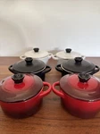 6 Crofton Mini Ceramic Casserole Dish Baking Set. Fixed Price $65.29.