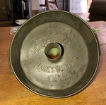 Antique 1920S Swan's Down Cake Pan Embossed Metal Tin Original Farm Collectible. Fixed Price $178.85.