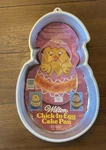 Easter Chick Egg Cake Pan Wilton Vintage 1986 Birthday Party # 2105-2356. Fixed Price $14.99.