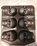 Way To Celebrate Halloween Cast Aluminum Haunted Skull Mold Bakeware Pan New. Fixed Price $15.99.