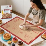 Silicone With Recipes Extra Thick Mats For Baking, Non Stick Pastry. Fixed Price $20.74.