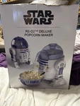 Star Wars Disney R2-D2 Deluxe Popcorn Maker In Box. Fixed Price $60.00.