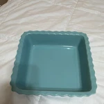 Chantal 93-SQR20 Blue Ceramic Square Baking Dish 8X8X2 Qt Oven Safe. Fixed Price $35.00.