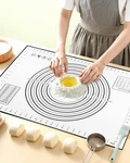 Huglux Silicone Pastry Baking Mat - 27 20INCH Large Non 28"L 20"W, Black. Fixed Price $17.60.