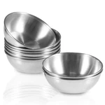 Amytalk 8 Pack 3.2INCH Stainless Steel Sauce Dishes Mini 100ML, Sliver. Fixed Price $22.96.