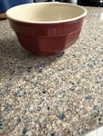 Emile Henry France Williams Sonoma "maroon" 6" Mixing Bowl #6574 Burgundy ***. Fixed Price $10.00.