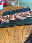 Lot 2 Farberware Professional Series Non Stick Bakeware Cookie Sheets. Fixed Price $19.99.