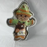 Wilton 1989 Scarecrow, Leprechaun, Spooky Witch, Party Clown Cake Pan 2105-801. Fixed Price $9.99.