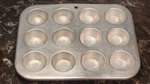 Vintage - Muffinaire Junior 906592 12 Mini Baking Pan 1950S. Fixed Price $11.99.